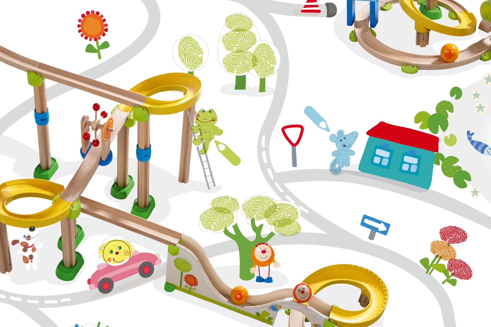 Kullerbü – Kurvenkratzer | HABA - Erfinder für Kinder